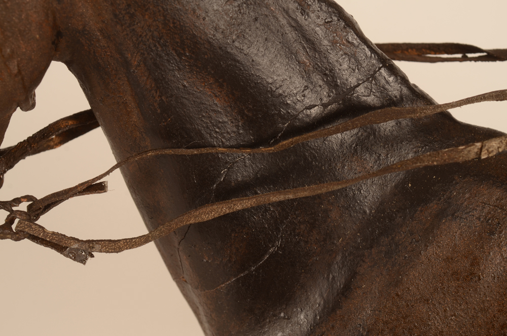 Hippolyte Le Roy attr. — Detail of the restoration to the neck of the horse
