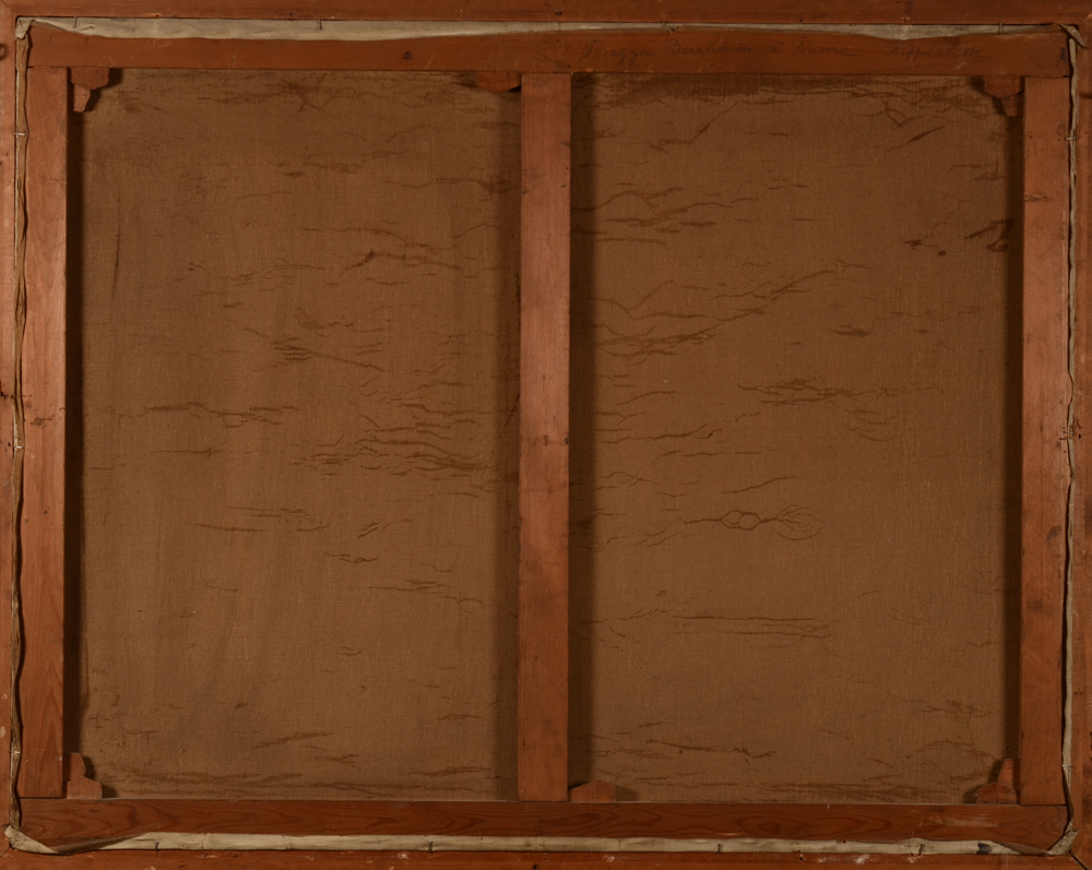 Hippolyte Le Roy — Back of the painting