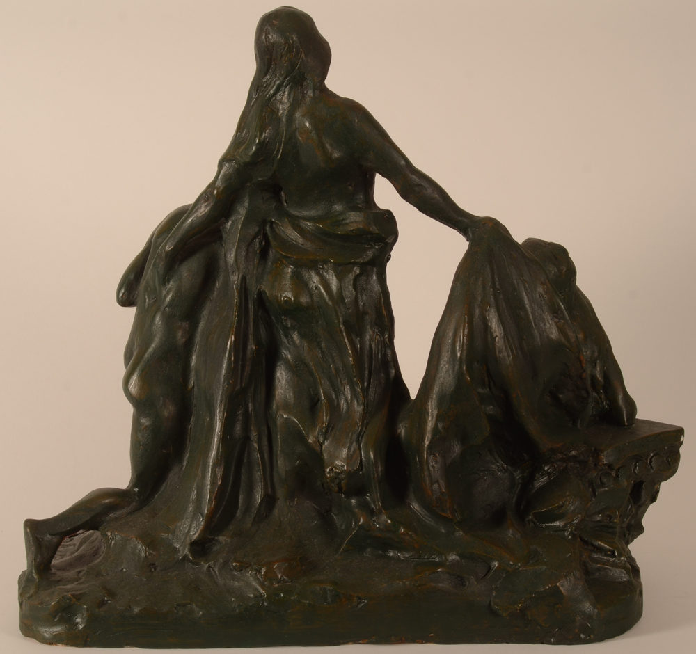 Hippolyte Le Roy — Back of the sculpture