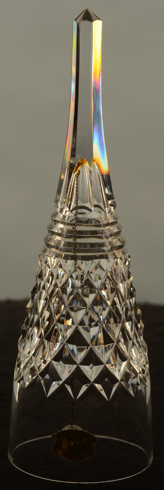 Legagneux Taille Table bell — Een door Val St-Lambert gemaakte kristallen tafelbel (met origineel VSL label) voor het servies&nbsp;Legagneux