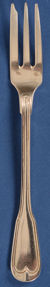 Lemaire and De Vernisy — Detail of the front of one of the forks