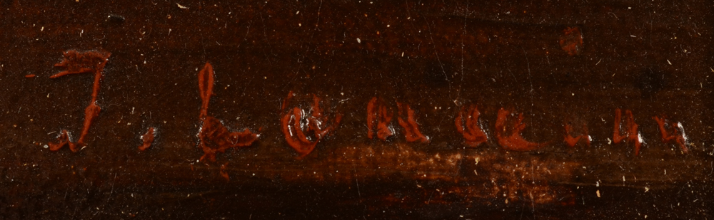 J. Lemaire — Signature of the artist, bottom right
