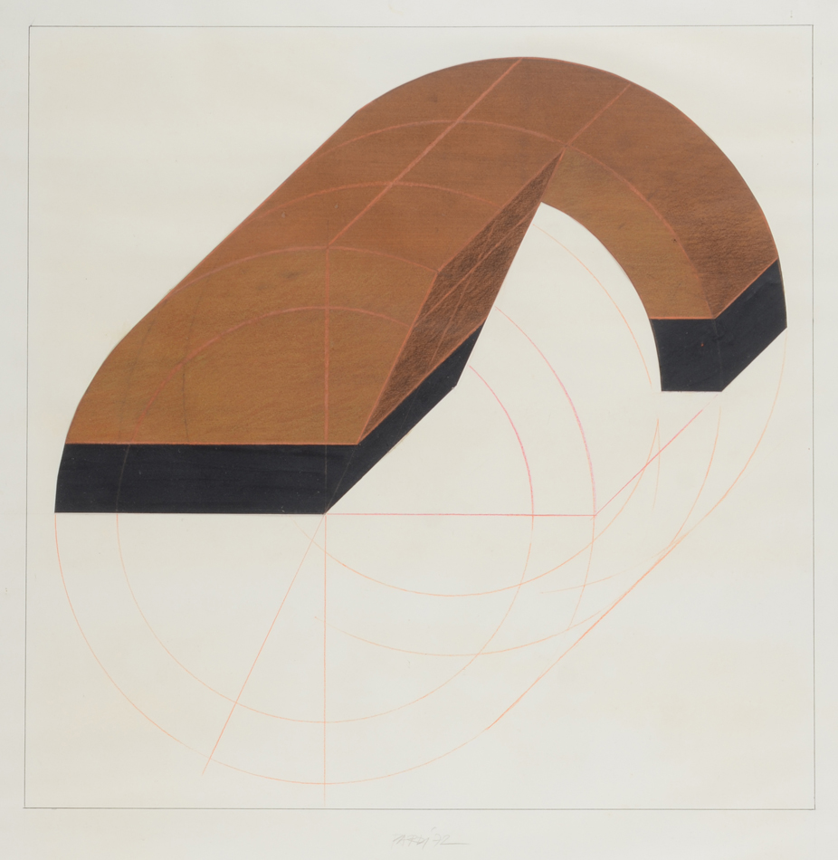 Gianfranco Pardi — Detail of the drawing with collage