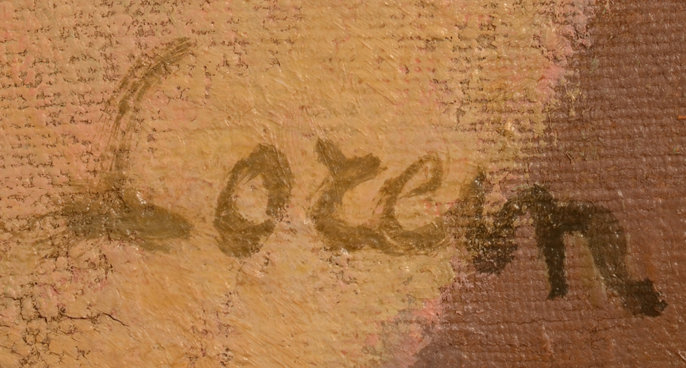 Victor Lorein — Signature of the artist, bottom right