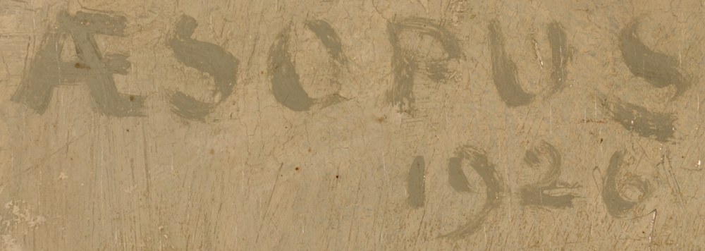 Herman Maes — title and date, top right