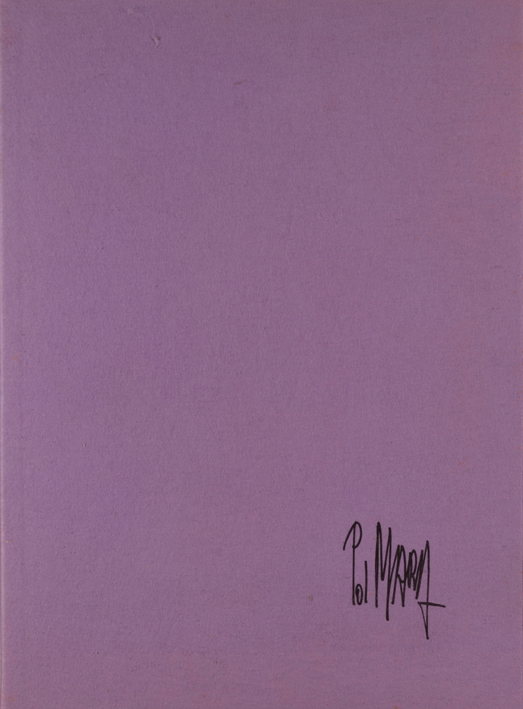 Pol Mara — Original portofolio box.