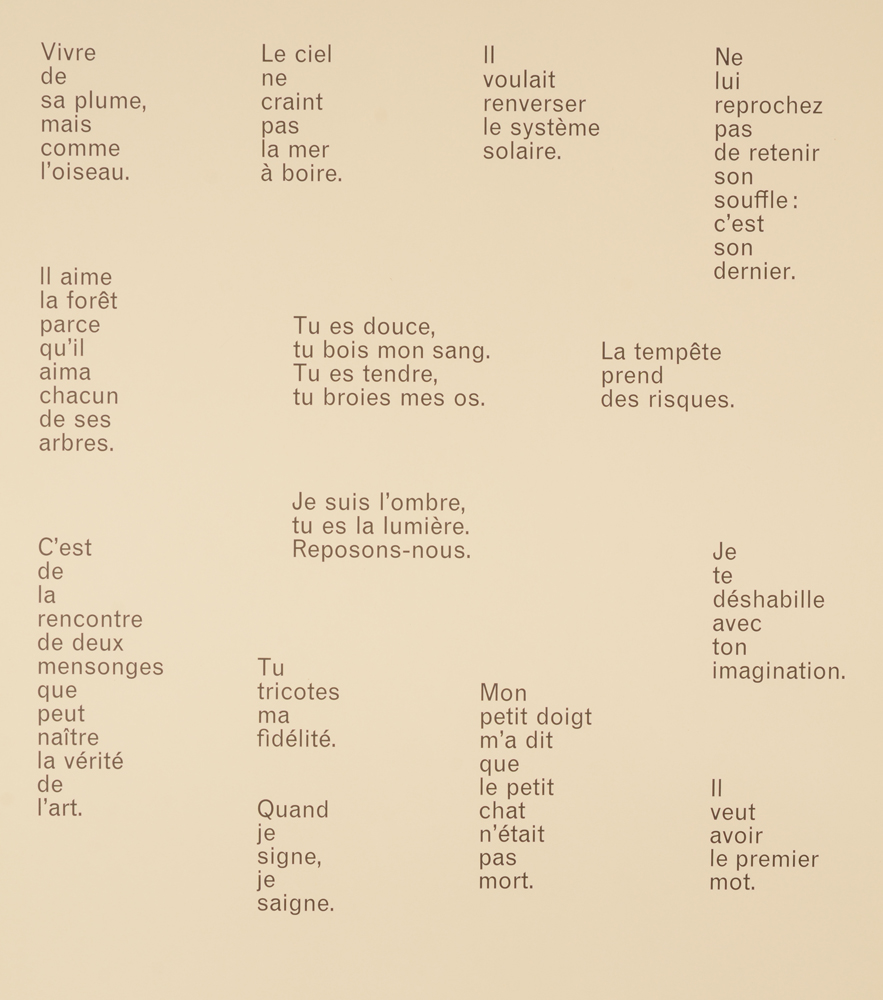 Pol Mara — Second example of the texts by Dypreau