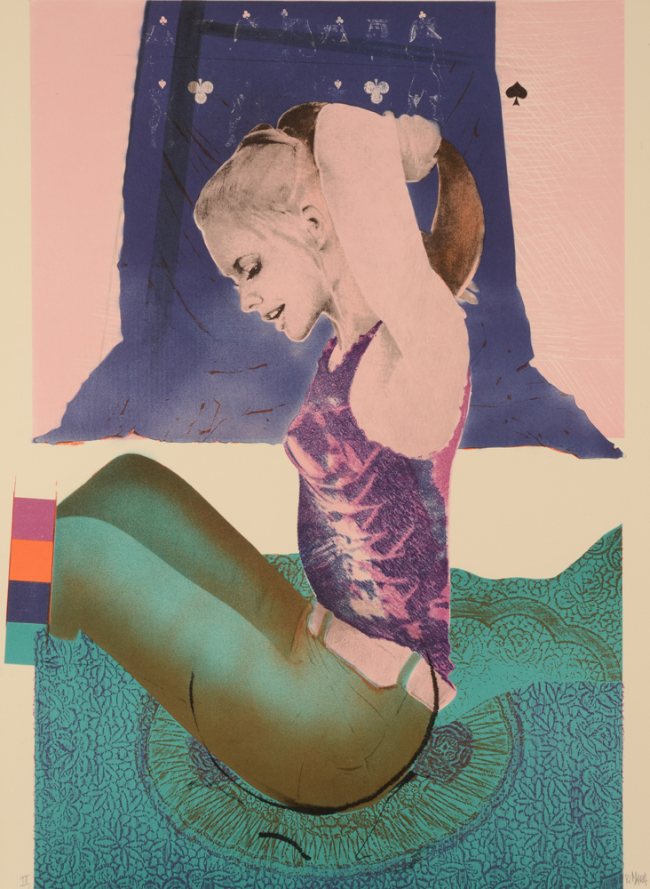 Pol Mara — Equilibre stable II, signed screenprint from the portofolio