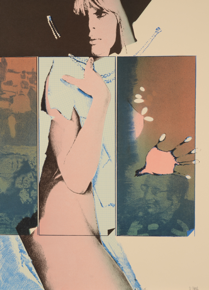 Pol Mara — Original screenprint Parelmoer-Parelmoer, signed and justified in pencil