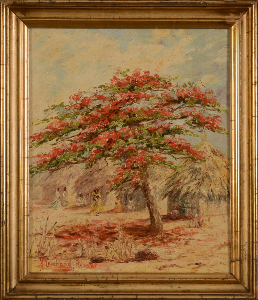 Marchand-Roiret Village in Africa — In its frame