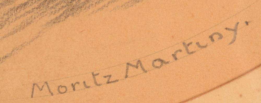 Maurice Martiny  — signature of the artist bottom right