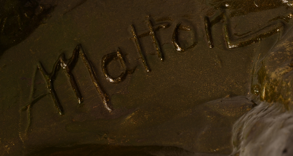 Arsene Matton — Signature of the artist