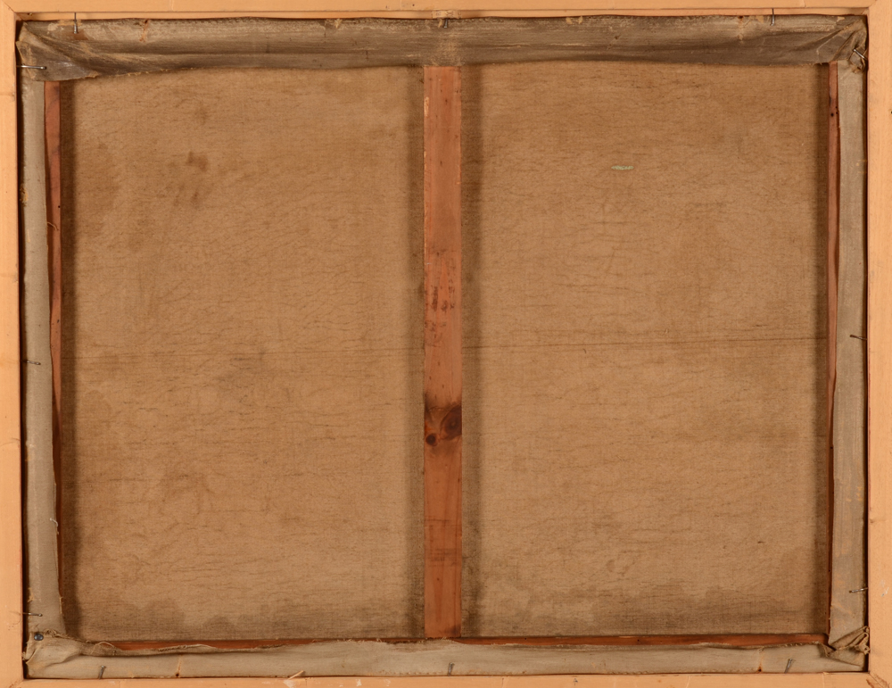 Jean Mayne — Back of the painting