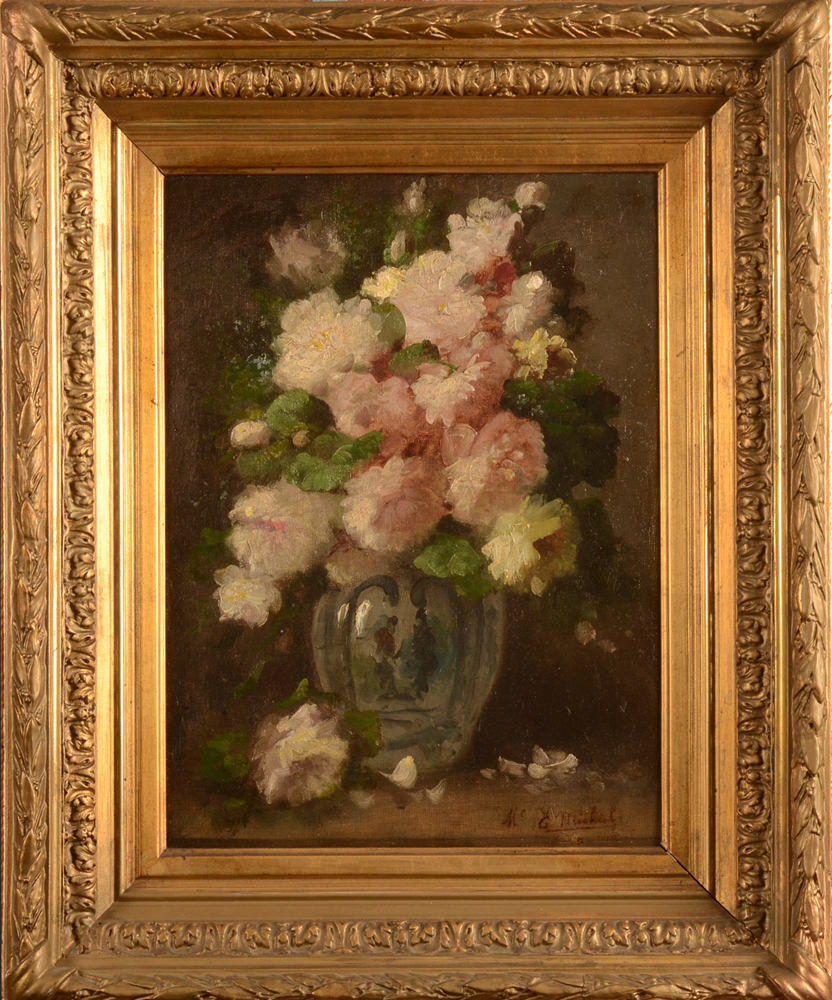 Michiels E. Peonies — In its period frame