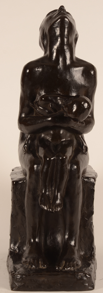 George Minne — Frontal view of this iconic expressionist work