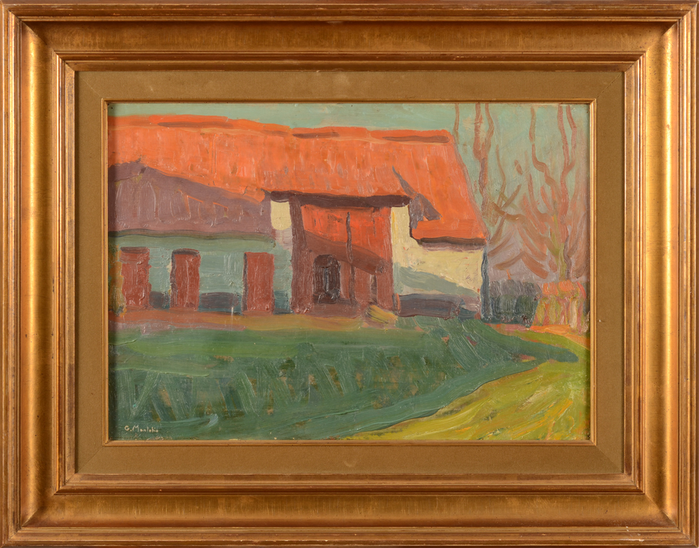 ?Guillaume Montobio — Painting with its frame