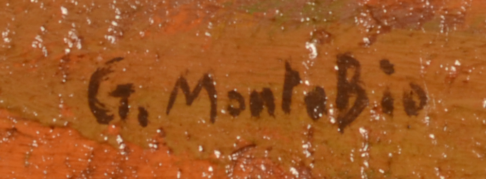 Guillaume Montobio the lane at Ooidonk castle — Signature