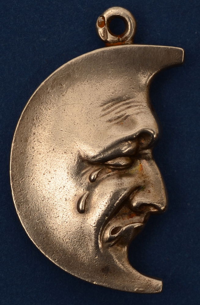 Georg Adam Scheid — <p>the 'dark'&nbsp;side of the moon, in silver</p>