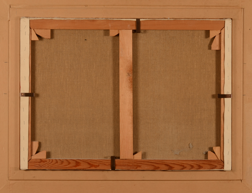 Robert Neirynck — Back of the canvas