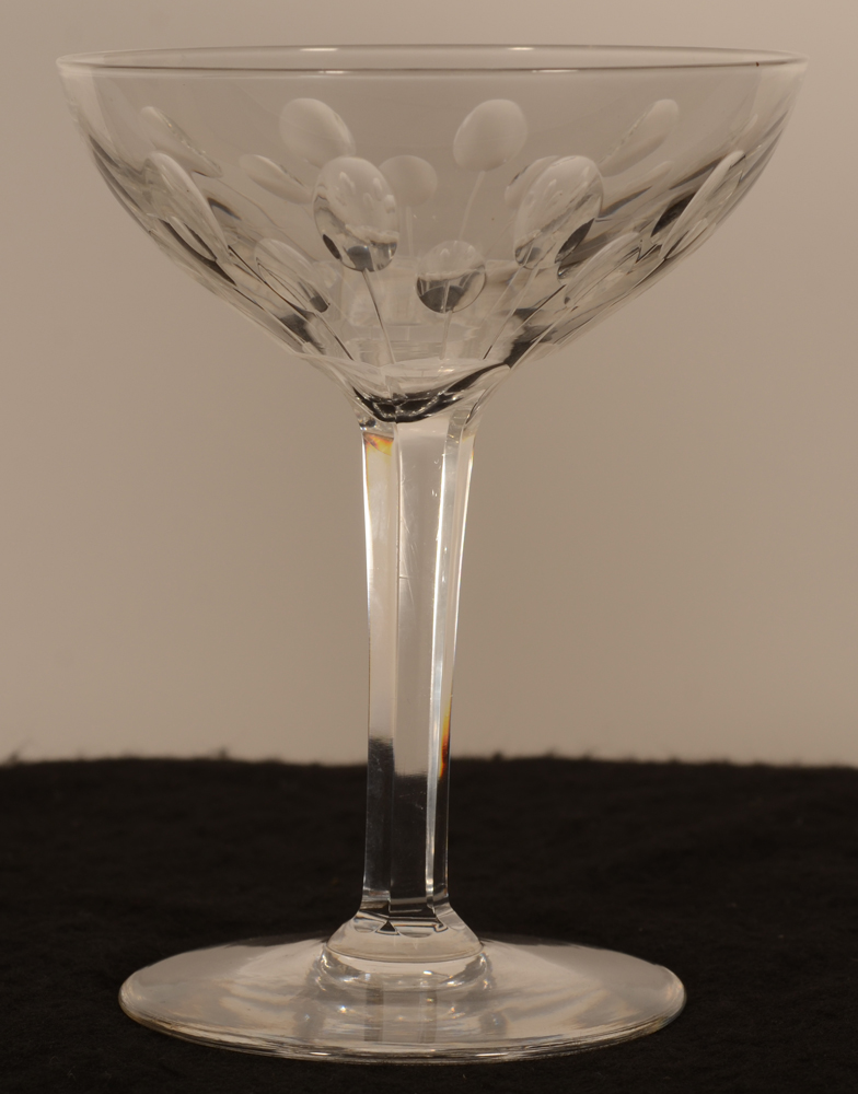 Val Saint-Lambert Nestor Hamlet coupe — coupe à champagne et cocktail<br>