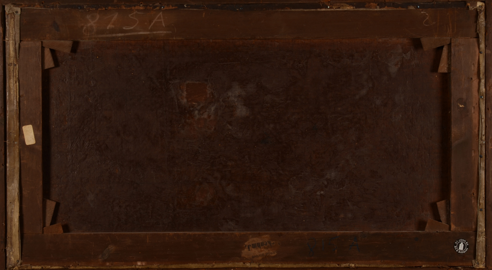 Edmund-John Niemann — Back of the painting