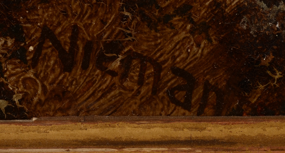 Edmund-John Niemann — Signature of the artist, bottom left