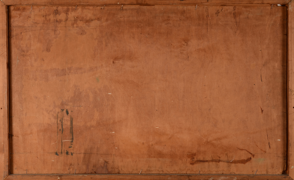 Henri Nuyttens — Back of the painting