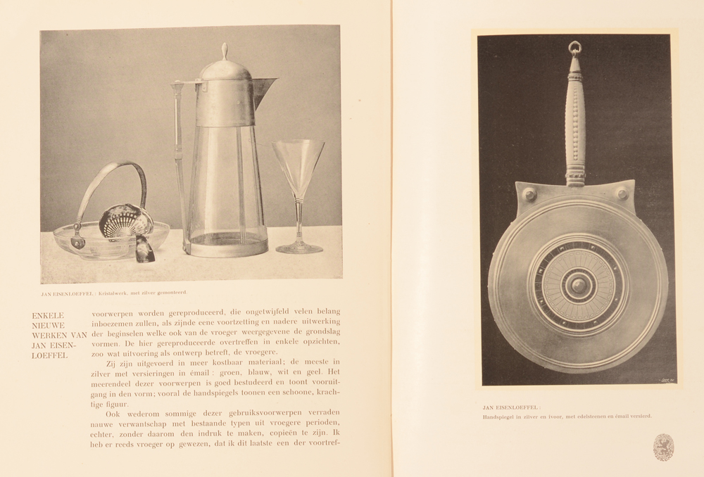 Onze Kunst 1905 — Deatil article on Jan Eisenloffel
