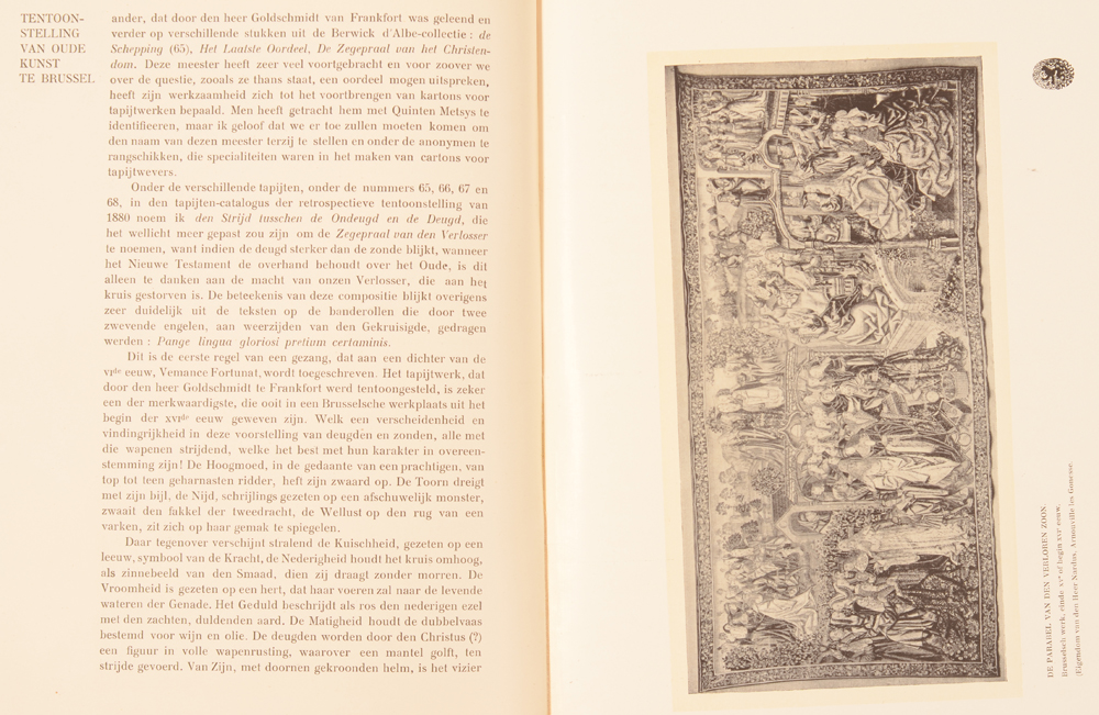 Onze Kunst 1906 — Article on old masters and antiques