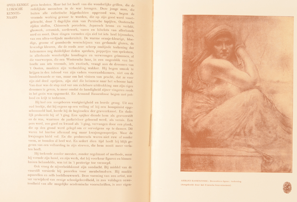 Onze Kunst 1906 — Article on artists from Liège