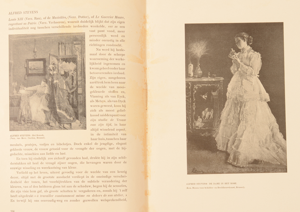 Onze Kunst 1907 — Detail article on Alfred Stevens