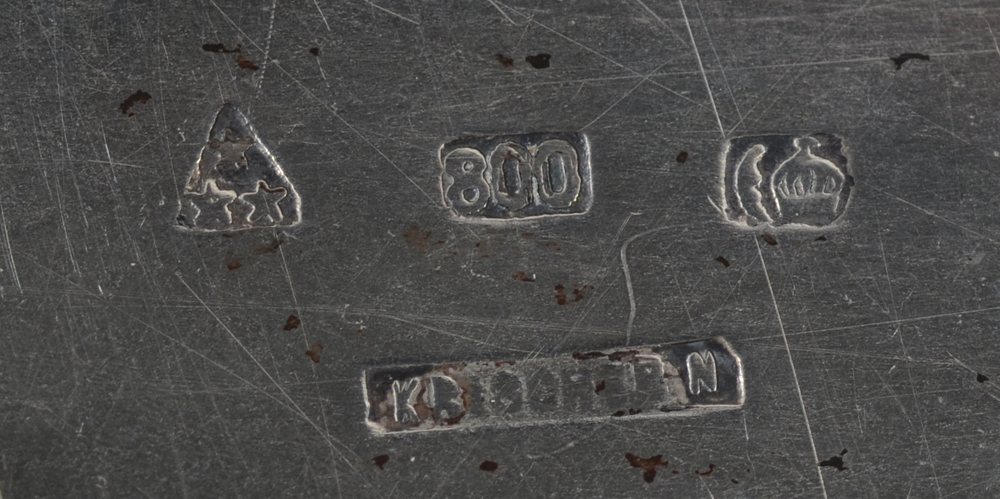 Philippe Wolfers for Woflers Frères — Marks on the bottom of the base