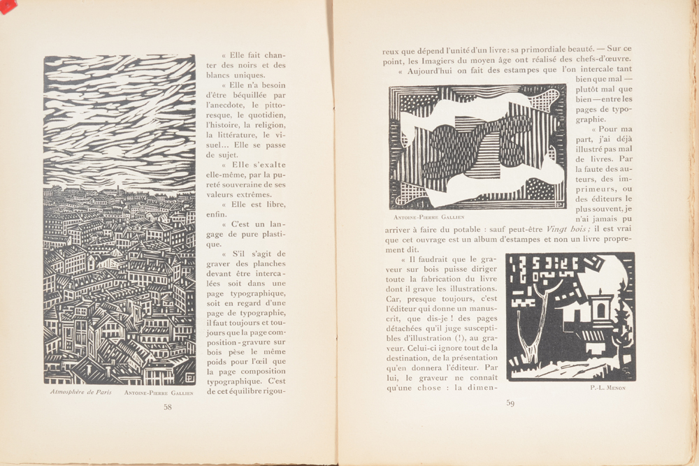 Roger Avermaete La Gravure sur Bois Moderne de l'Occident — Sample page France