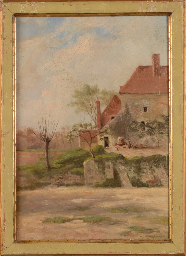 Charles Penon Chateau d'Isques — Manoir or Mansion of Isques, Pas de Calais, France