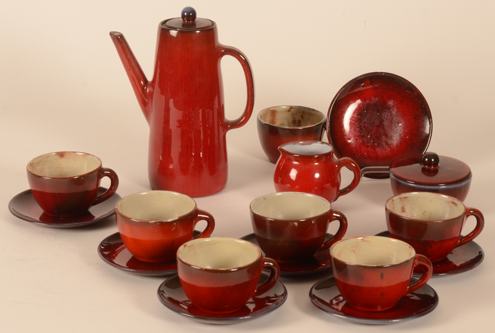 Perignem — Rare service à café complet des années '60