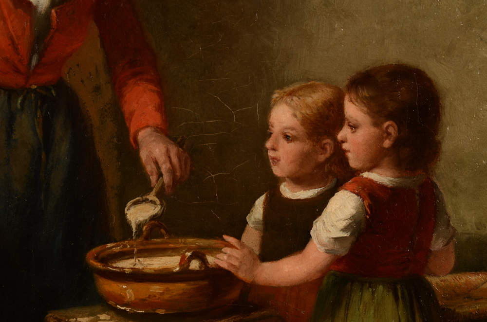 Corneille Petit — Detail of the painting