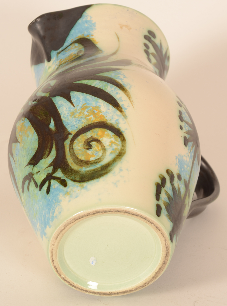 Celtic Pottery Newlyn phoenix pitcher — Apparently unmarked