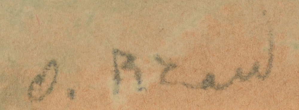 Olievier Picard Intérieur avec fenêtre — <p>Signature</p>