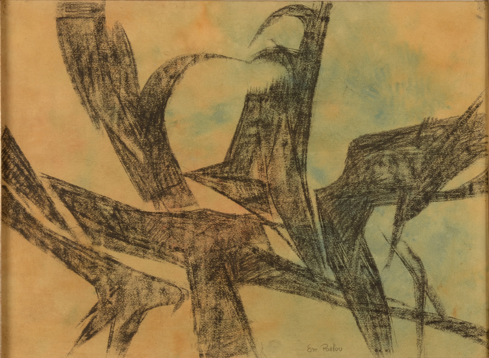 Emile Poetou — the work without its frame