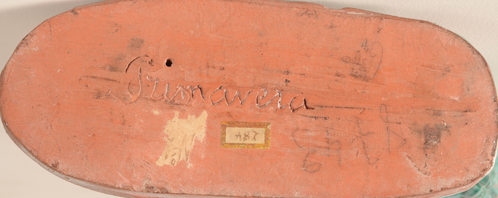 Paule Petitjean — Mark for Primavera on the bottom of the piece.