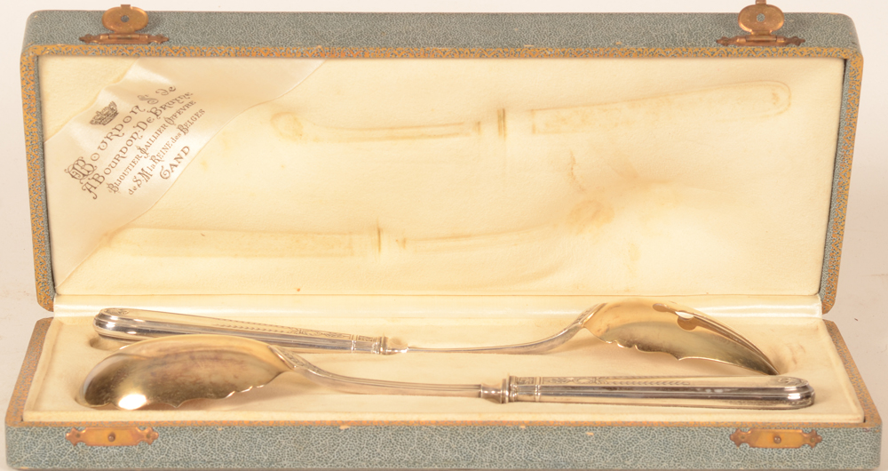 Emile Puiforcat — the set in the presentation box