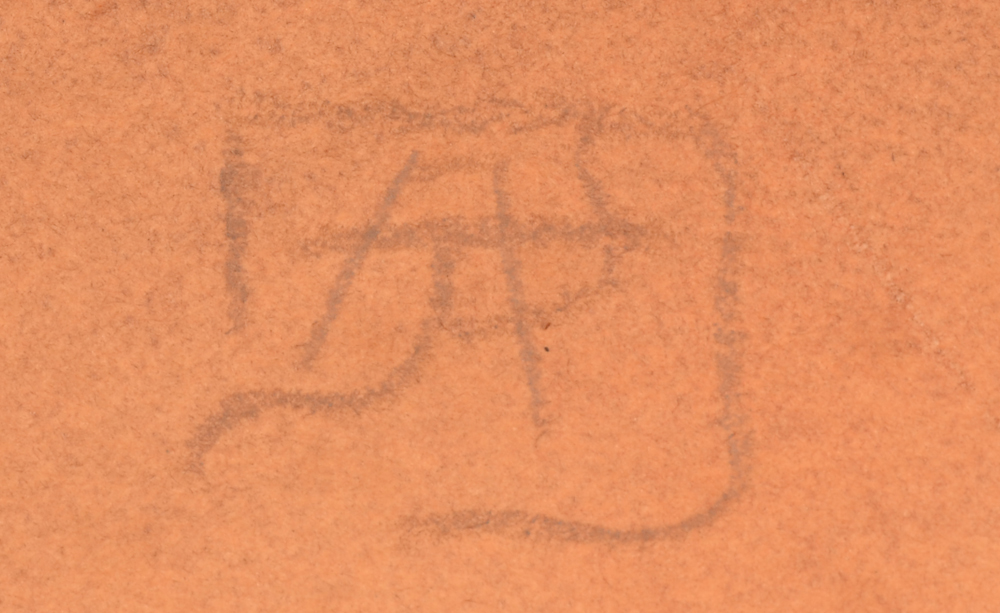Armand Rassenfosse — Monogram signature, bottom right