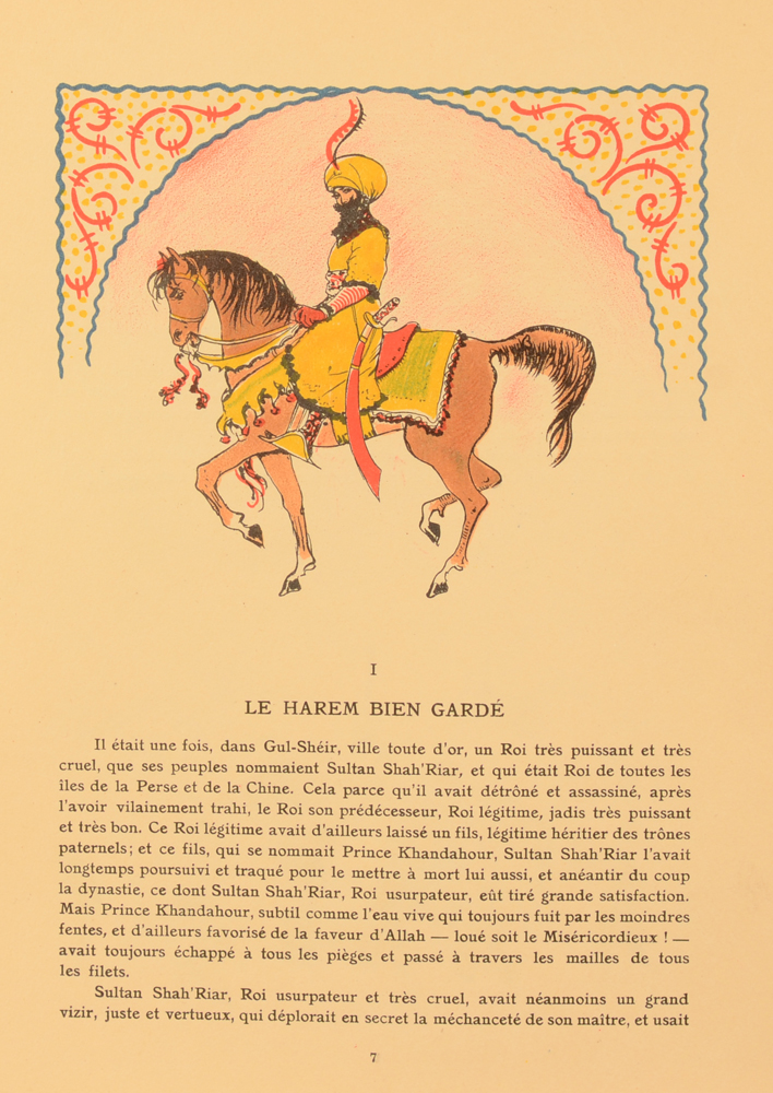 Armand Rassenfosse — Opening illustration of the book