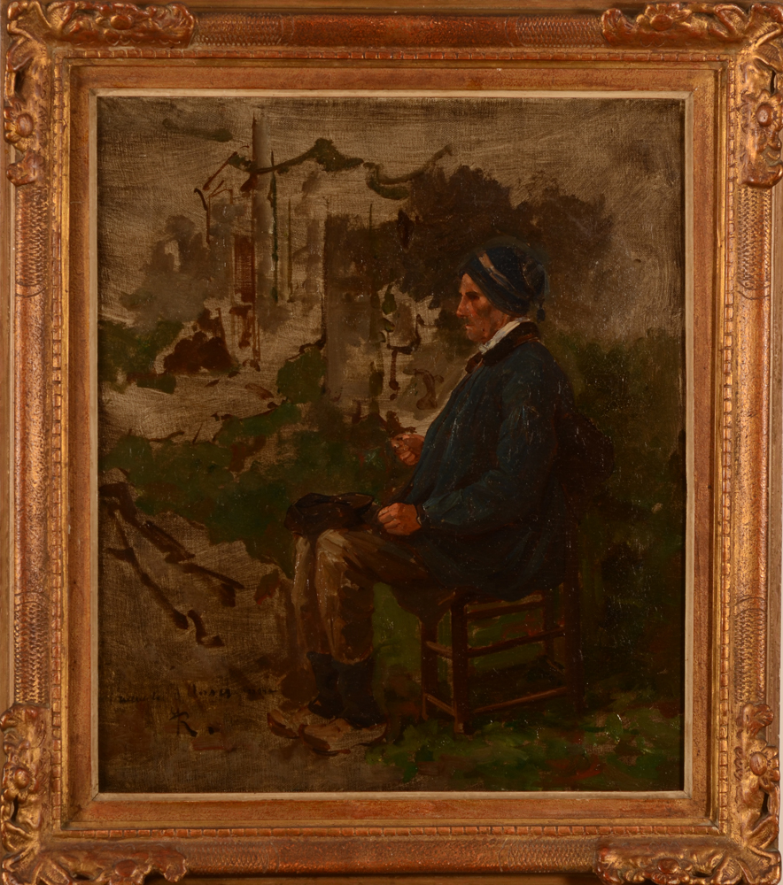 Jules Raymaeckers — The painting with its frame