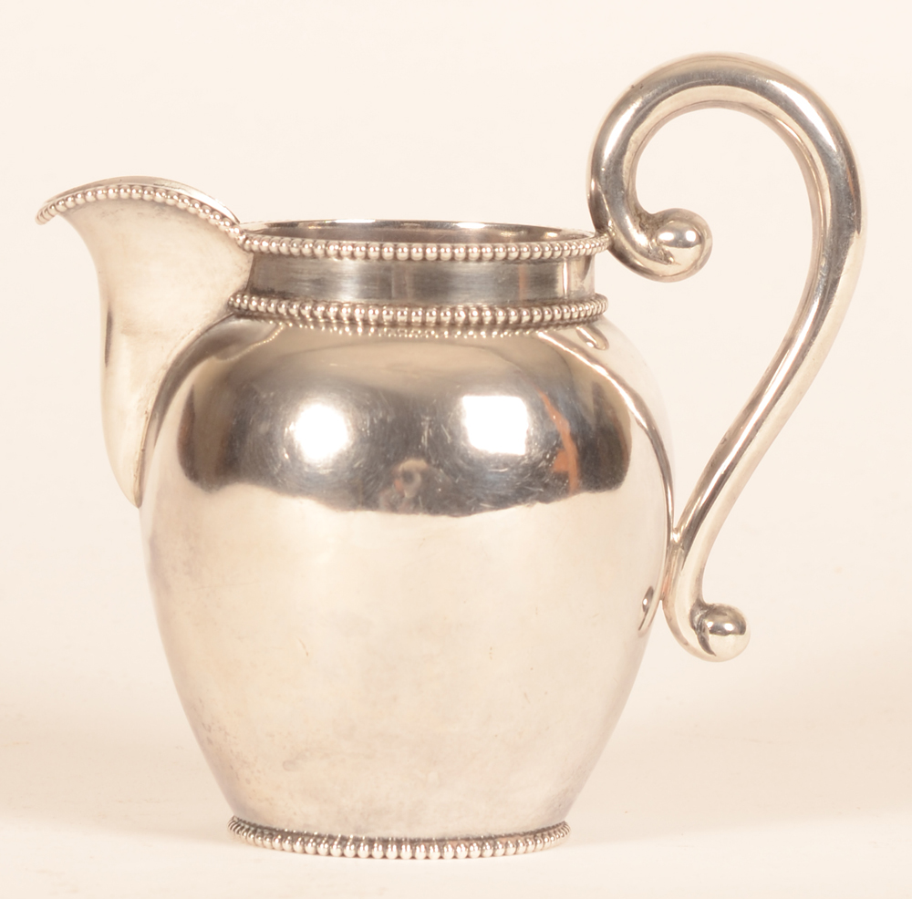 Firm of G.C. Reeser and son — Pot à lait en argent hollandais, fin du 19me siècle