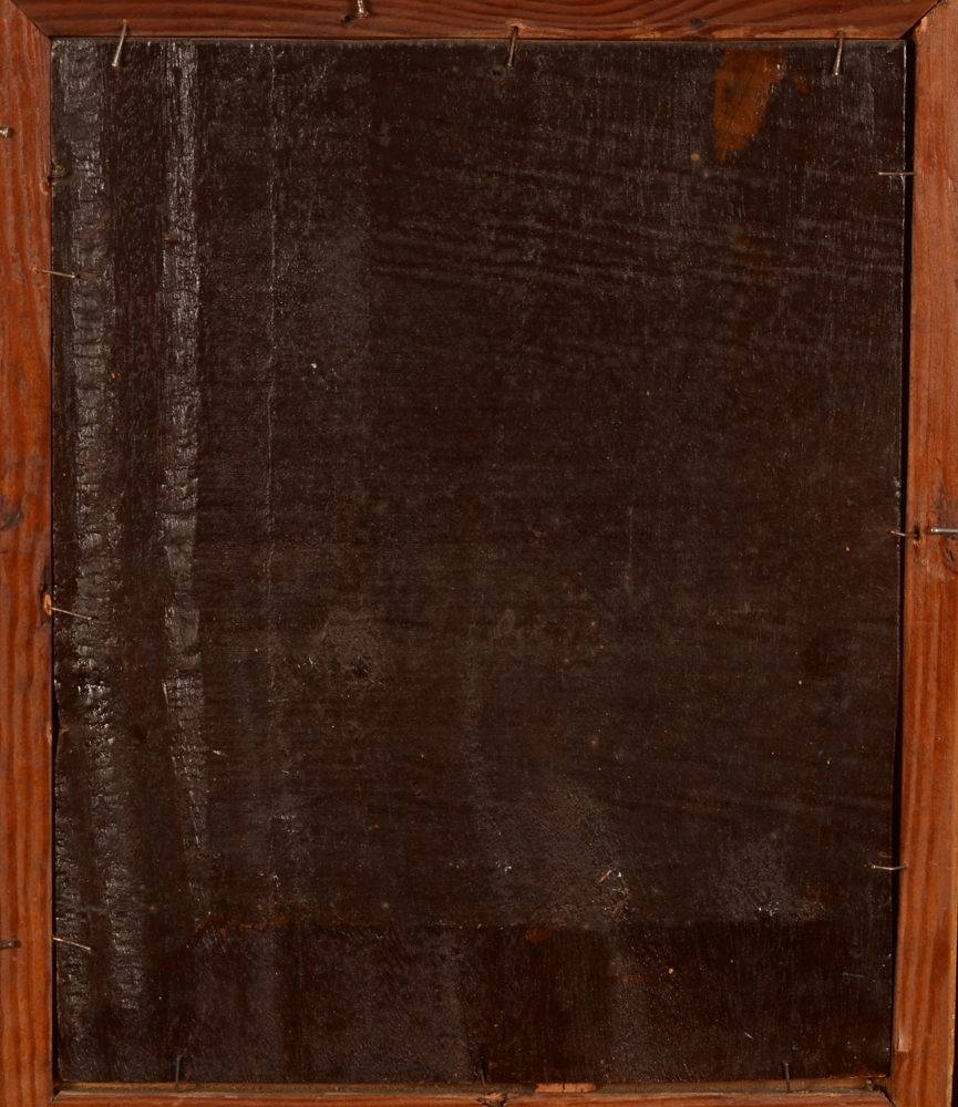 Guillaume Frederic Ronmy — Back of the panel<br>