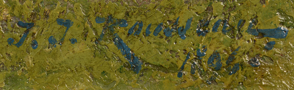 Jean Jacques Rousseau — <p>Signature of the artist and date, bottom right</p>