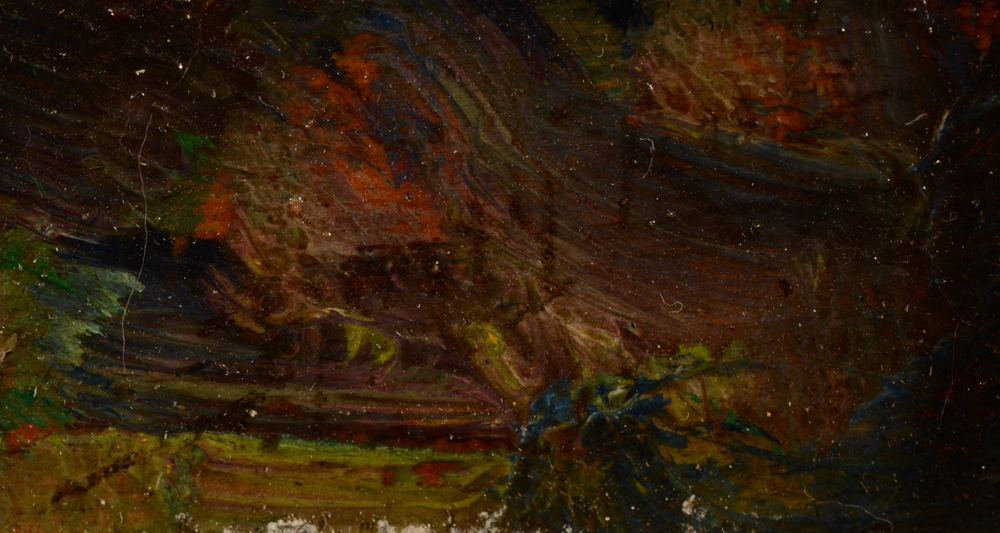 Henry Rul Rural scene — Signature