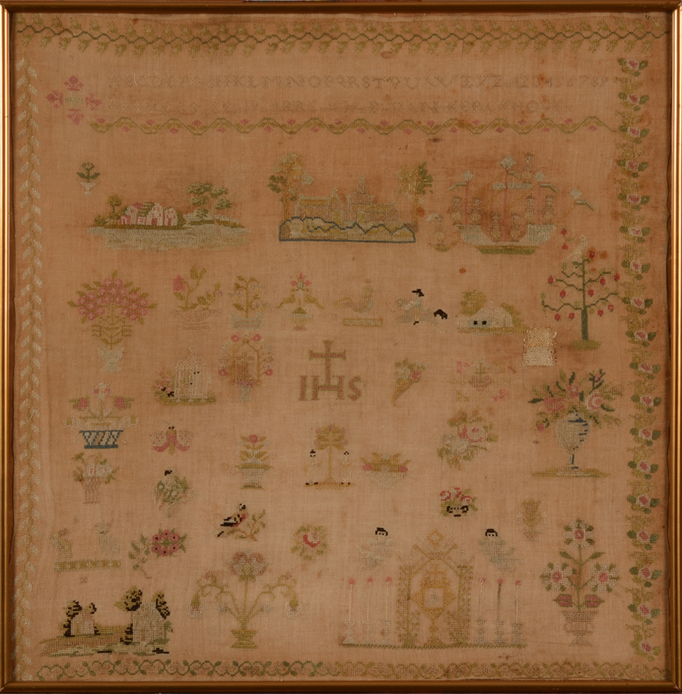 Van Kerckhove — An Antwerp made dated 1839 sampler