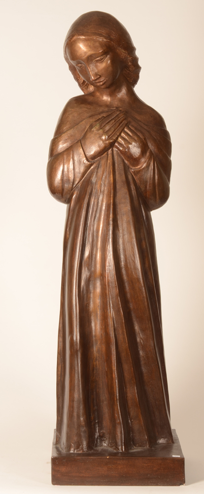 Unknown sculptor — Frontal view of the sculpture
